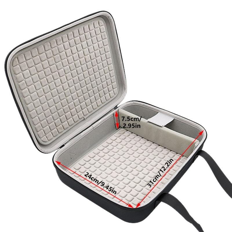 Strapazierfähigkeit EVA-Gewebe Aufbewahrungstasche für Z7X Heimprojektor Zubehör Etui mit weichem Futter und großem Griff Schale