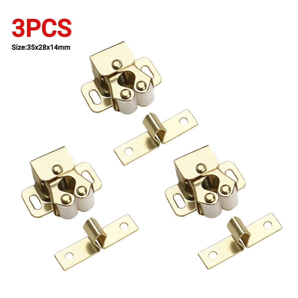 5/3/2/1PCS Door Stop Closer Stoppers Damper Buffer Magnet Cabinet Catches For Wardrobe Hardware Furniture Fittings Accessories
