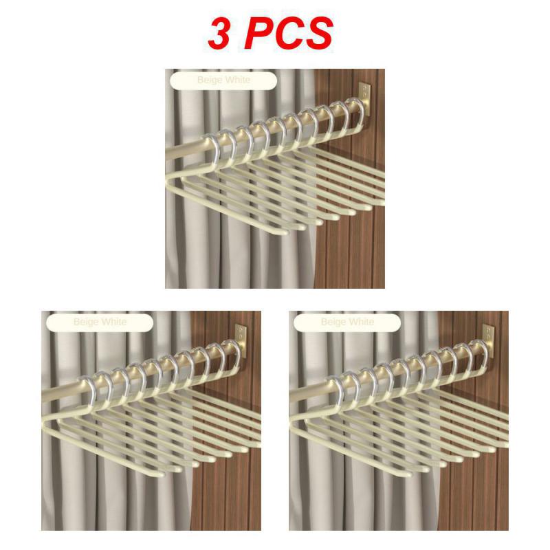 1/2/3PCS Coat Hanger Strong Toughness Strong And Sturdy Adult Hanger Non-toxic And Tasteless 35*11cm Trousers Hanger Clothing