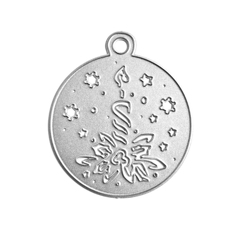 Christmas Pendant Metal Cutting Dies DIY Craft Carbon Steel Embossing Template Stencil Scrapbooking for Card Die Cuts