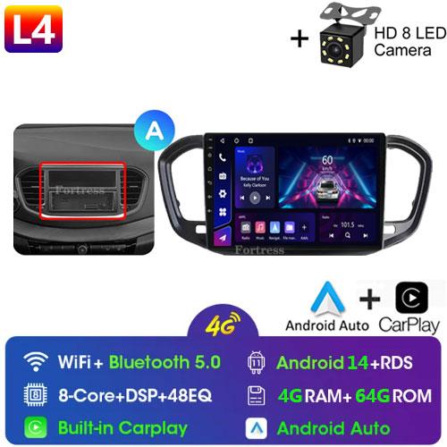 Fortress  For LADA Vesta NG 2025 Car Radio Multimedia Video Player Navigation stereo GPS Android 13 No 2din 2 din dvd