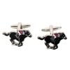 Gemelli Gdesign Cavallo e Fantino con Bottoni (Nero)