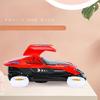 360° Automatic Rotating Four Wheel Flying Car with Dynamic Music And Crane Style Doors, a Electric Toy Vehicle.