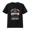 Childhood Cancer Survivor T Shirt Comfortable Made In USA S 5XL Whats Your Superpower Vintage Washed Streetwear Stretched