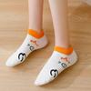 Women's Cartoon Duck Ankle Socks: Korean Style, Breathable Cotton, Trendy Seamless Design