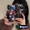 Arknights Zima Glass MagSafe Mobile Phone Case for iPhone 17 16 15 14 13 12 11 Air Pro Max Plus Mini Colorful Cover