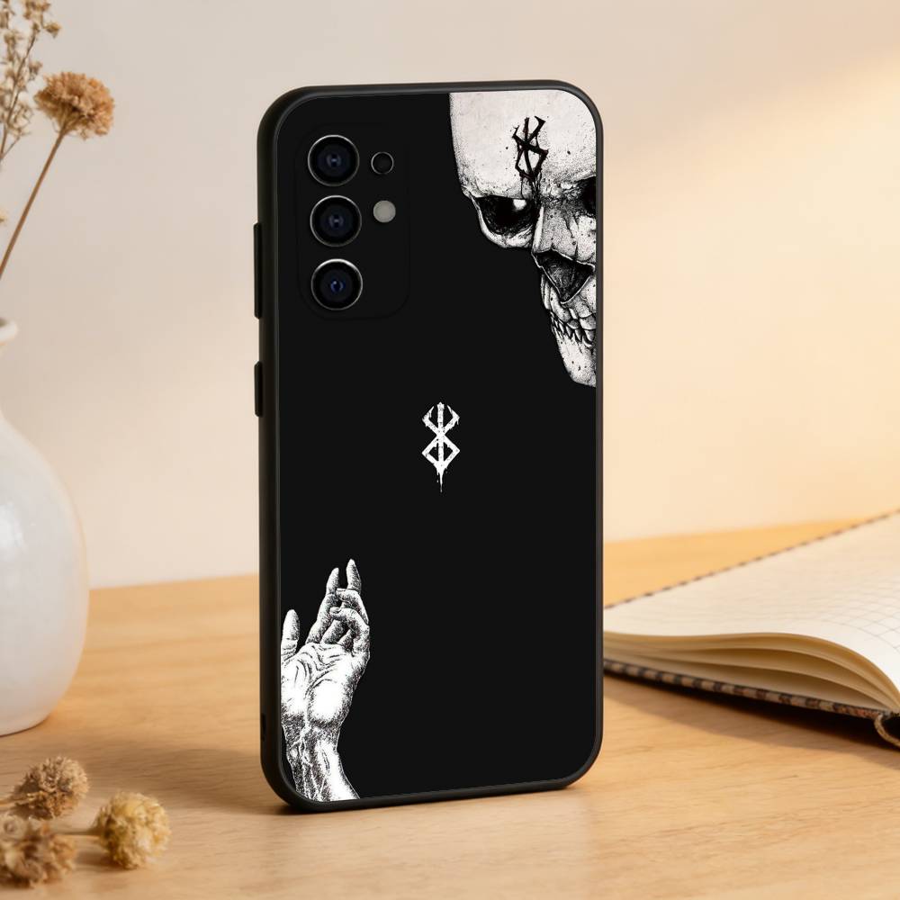 

Berserk Guts Anime Phone Case For Samsung S25,S24,S21,S22,S23,S30,Ultra,S20,Plus,Fe,Soft Silicone Black Cover Samsung S235G