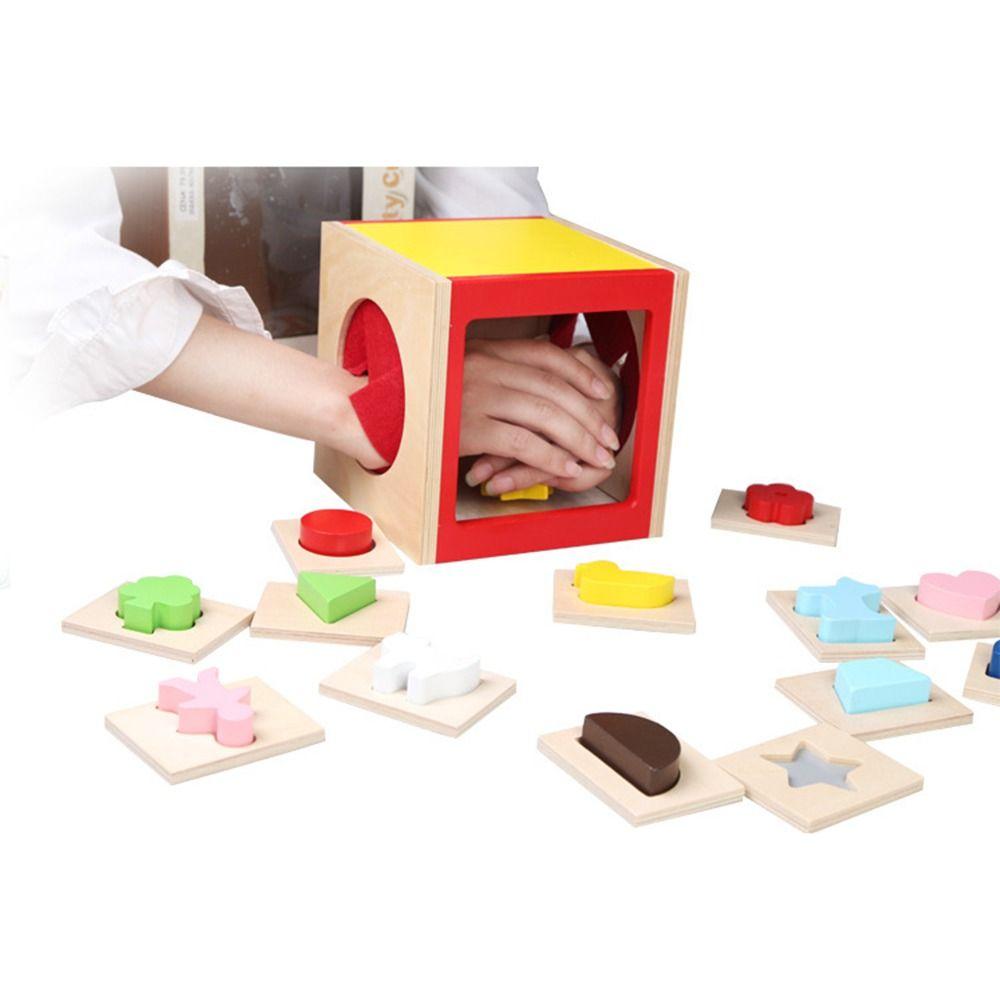 Fun Touch Thinking Shape Toy Box Early Learning Shape Matching Classification Box  Baby