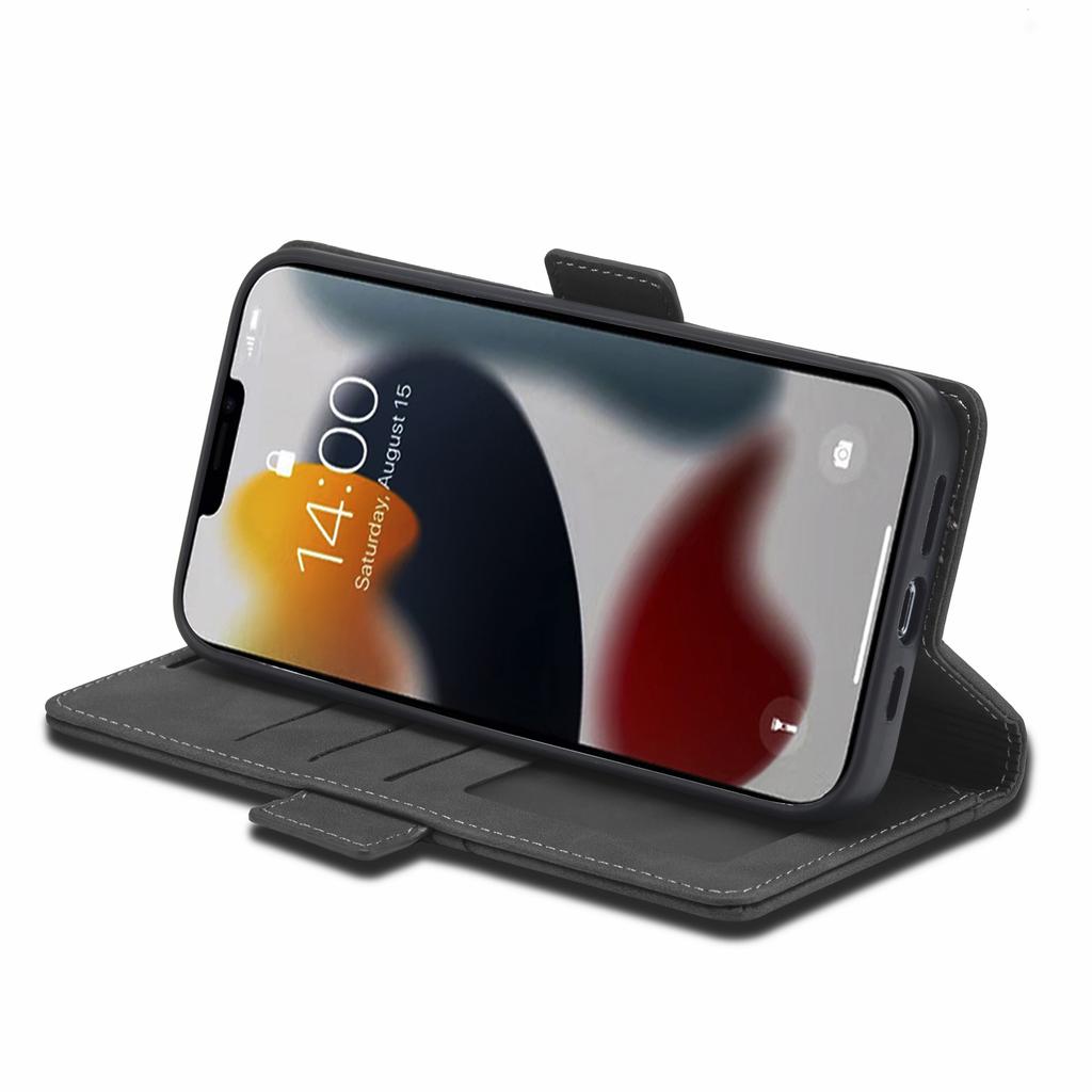 Flip Leather Wallet Cards Solt Phone Case For Iphone 14 Pro Max 13 12 Mini 11 Xs Xr X Se2022 8 7 6s Plus Book Stand Cover Fundas