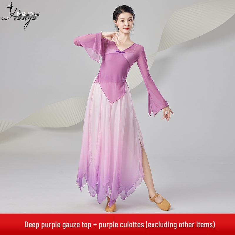 Damen Fließendes Klassisches Tanzkostüm-Set - Antiker Chinesischer Feenstil