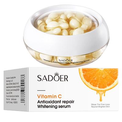 30 Stück Vitamin C Gesichtsserum Kapsel Feuchtigkeitsspendende Straffende Gesichtsessenz Schönheit Gesicht Hautpflegeprodukte