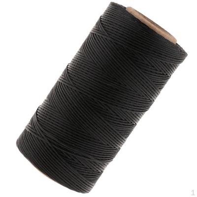 Elastik Mumlu Kordon Halat Polyester Dikiş PU Deri DIY Takı Yapımı Sanat Boncuklama