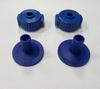 Quick-Release Cymbal Cap for Easy Installation of Drum Sleeve and Support (Plastic)