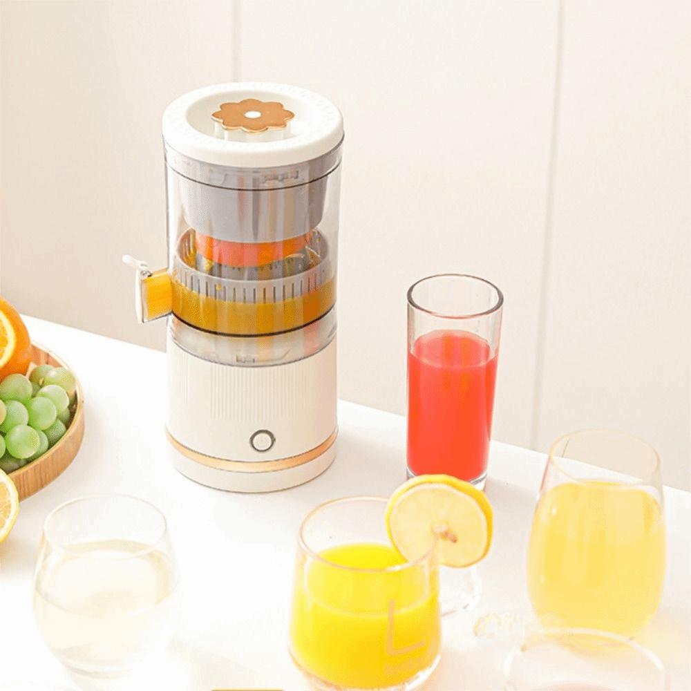 USB Charging Automatic Juice Extractor with Faucet Fruit Blender Fruit Juice Separator Orange