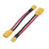 XT90 To XT60 Adapter Cable Electric Adjustable Battery Charger Male and Female Plug 10cm Silicone Wire 10AWG