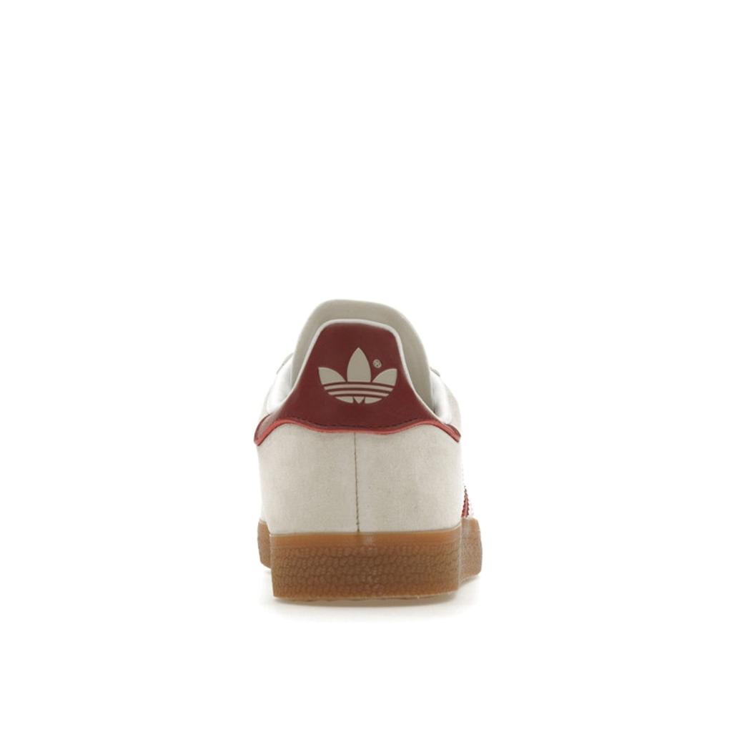 Adidas Gazelle Aluminium Burgundy Unisex Tenisky Krémové Cloud-White Collegiate-Burgundy IG0672