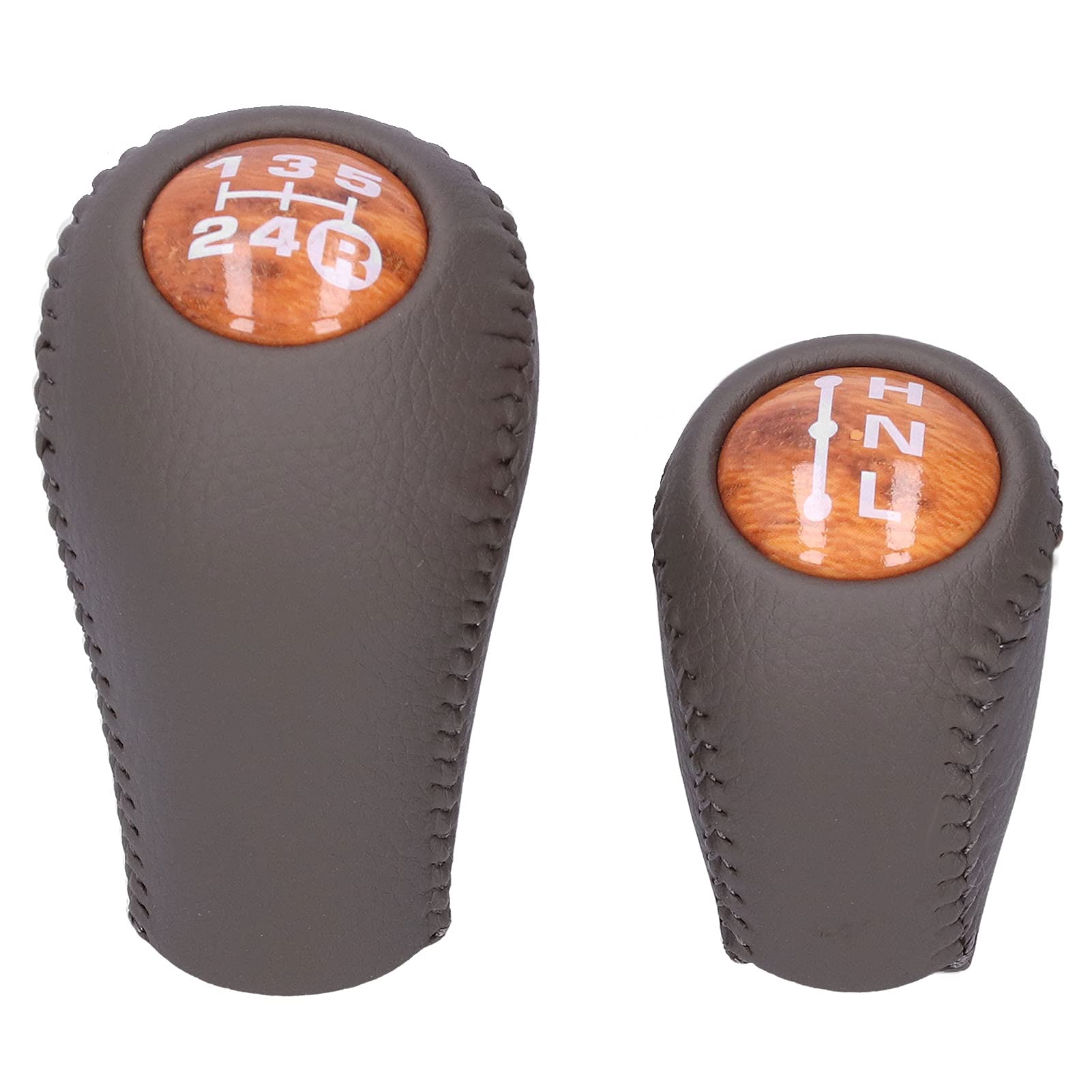 

Gear Shift Knob, Qiilu Shift Knob, 5 Speed MT Gear Shift Knob Stick Lever Fits 33504-20120-C04 Runner/Hilux/Land Cruiser Prado (Tan) default