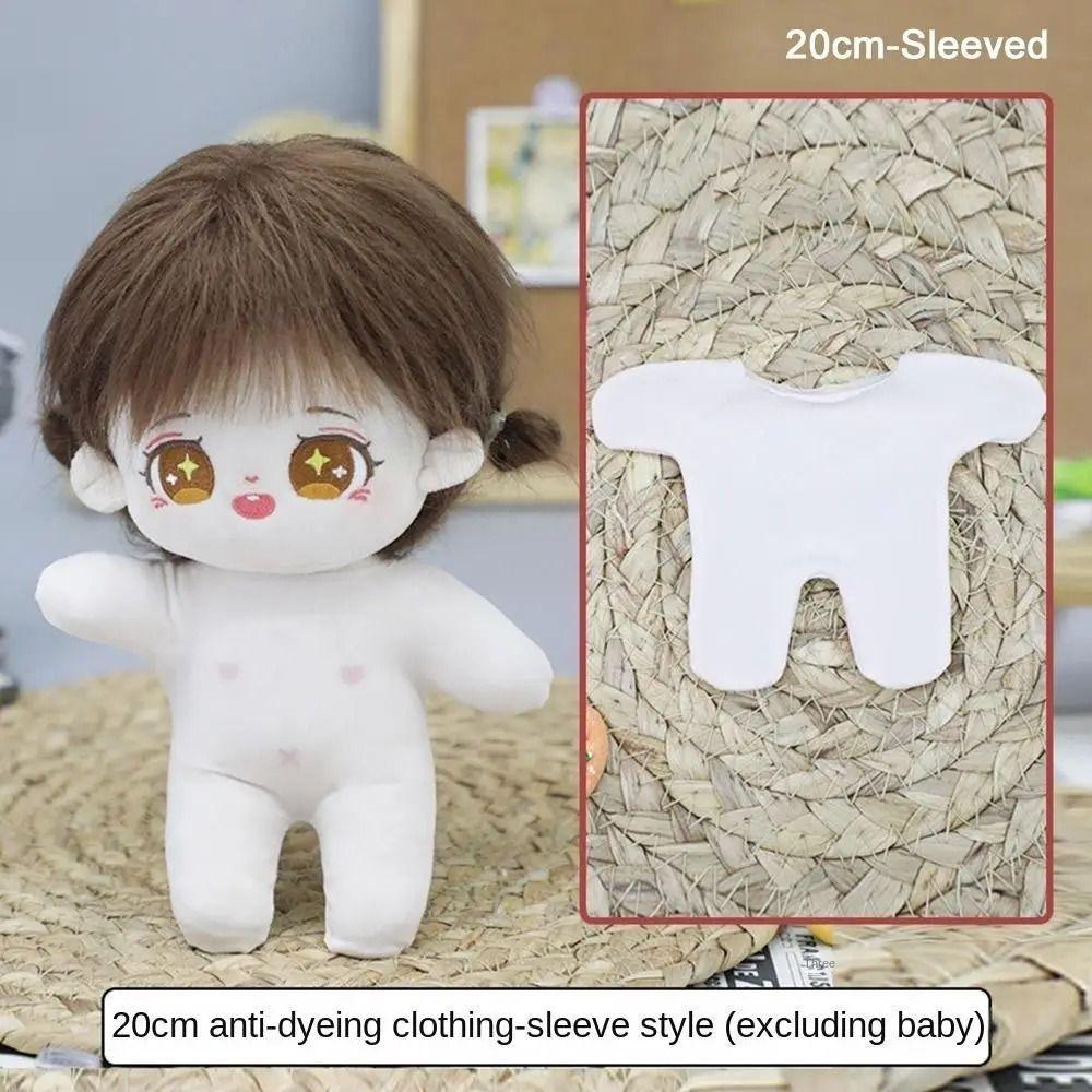 Soft Sleeveless Doll Backing Shirt Fleshcolor Sleeved Doll Bottoming Shirt Cotton Stuffed Doll