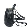 Leather Backpack Black Women'S Bag First Layer Cowhide Double Mezzanine Zipper Backpack Travel Bag