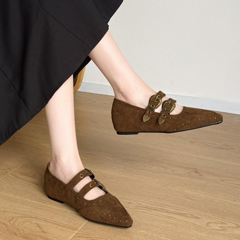 Fashion 2025 Women's Spring New Simple Flat Shoes Daily Home Office Shopping Shallow Mouth Comfortable Loafers Plus Size