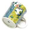 Waza no Kura Stylish Kutani Ware Mug Yoshidaya Marumon Floor Plan Pottery Luxury Brand Tableware Made in Japan
