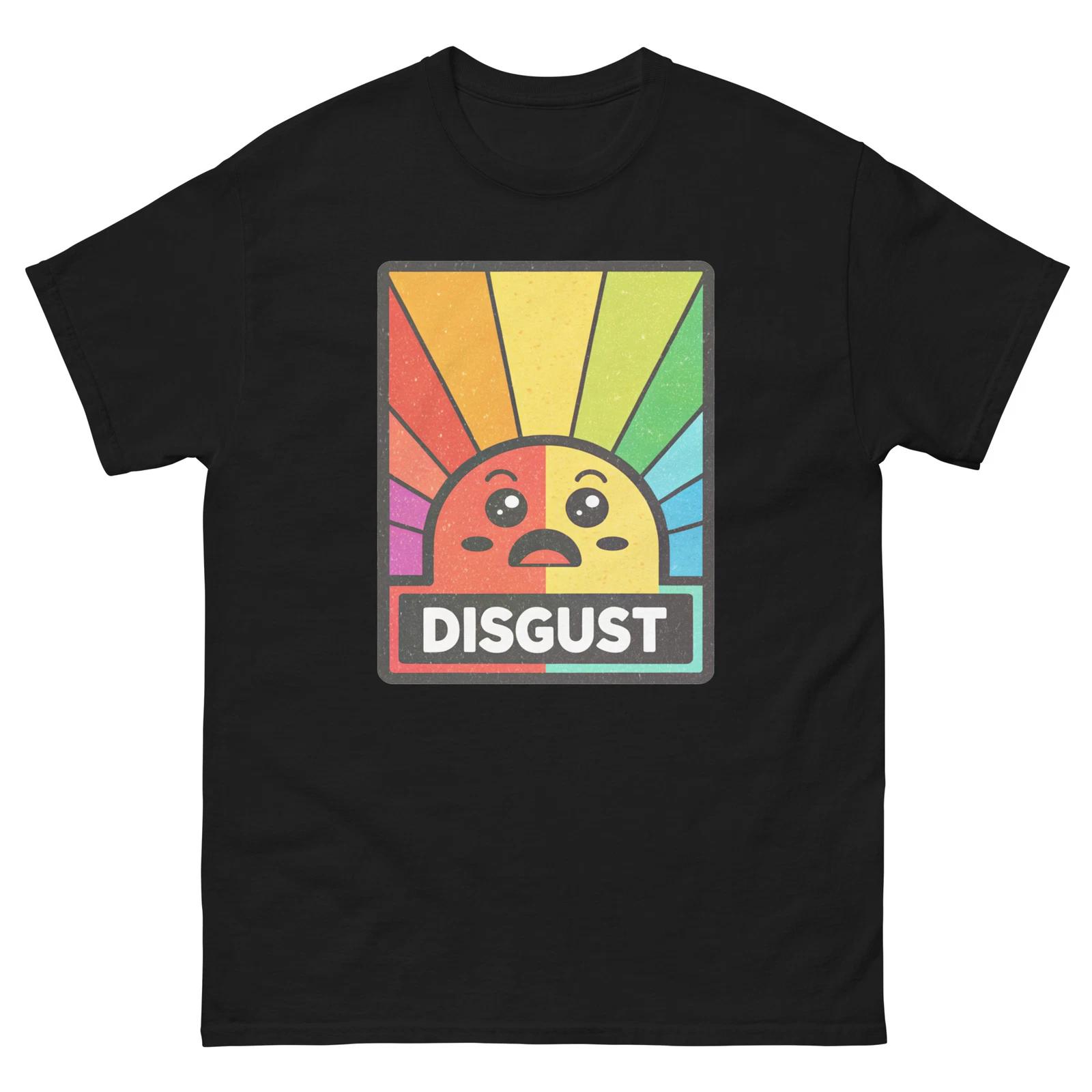 

Disgust Emotion Illustration Bright Vibe T-Shirt XL
