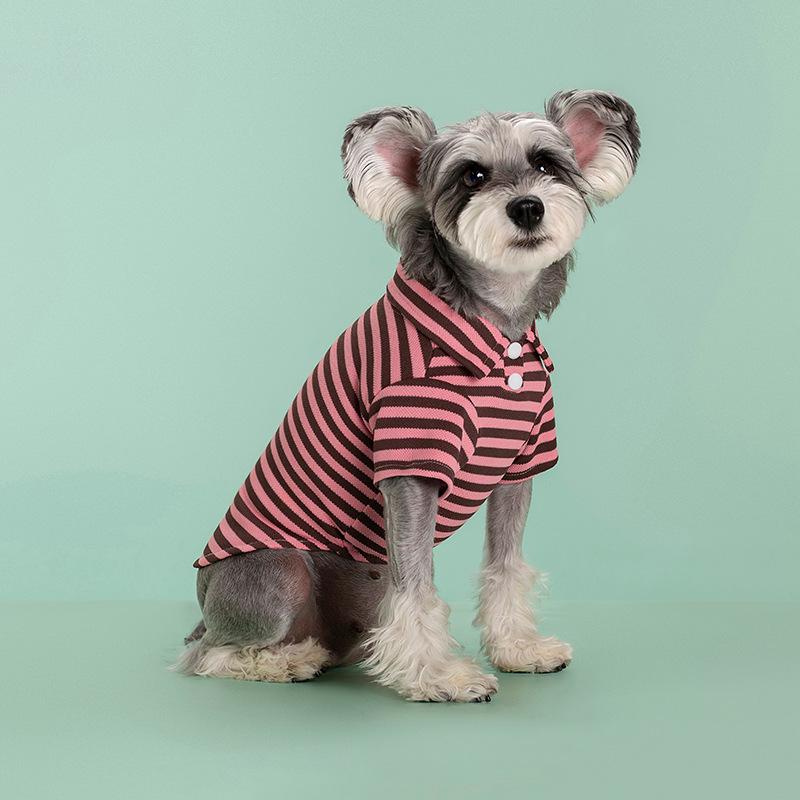 Summer & Spring Thin Pet Shirt for Small Dogs and Cats - Fits Pomeranian, Bichon, French Bulldog