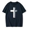 Camiseta de Manga Corta para Hombre de Verano con Estampado de Letra Cruzada Cuello Redondo Moderna Casual Hip-hop Camiseta Top para Hombre