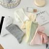 Candy Color Summer Socks Hollow Out Roll Edge Socks Sweet Long Socks  Women