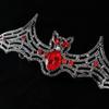 Sparkling Rhinestone Crowns Dark Halloween Tiara Simple Halloween Bat Hairband  Gift