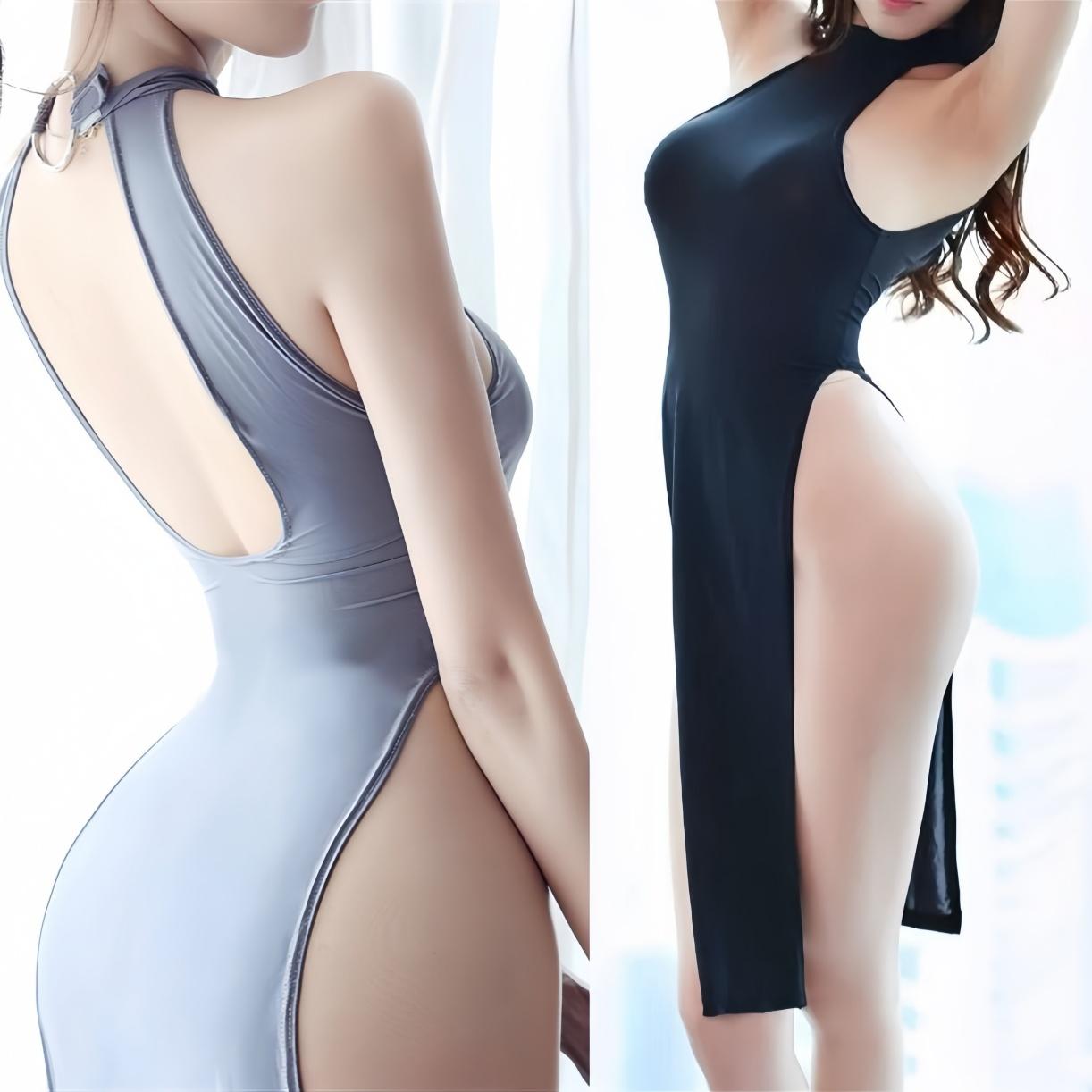 Китайский стиль платья Cheongsam сексуальный прозрачный Qipao See Through косплей костюм для женщин размера плюс 40KG-90KG