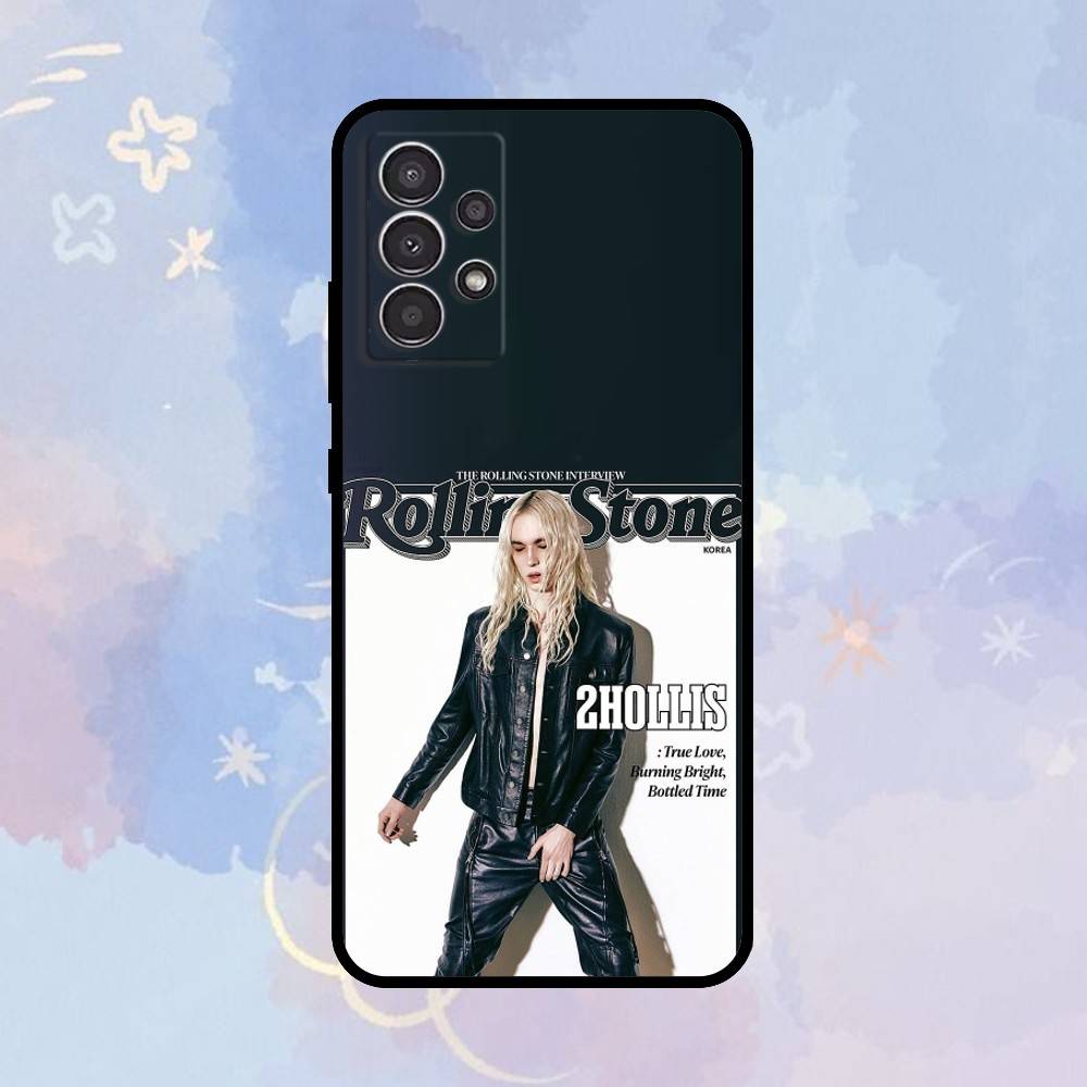 

AAA Singer 2 hollis A lbums Phone Case For Samsung Galaxy A73,A72,A71,A70,A53,A52,A51,Others Soft Black Cover Samsung a12