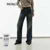 MO&Co. Women's High-Waist Regular Fit Denim Jeans