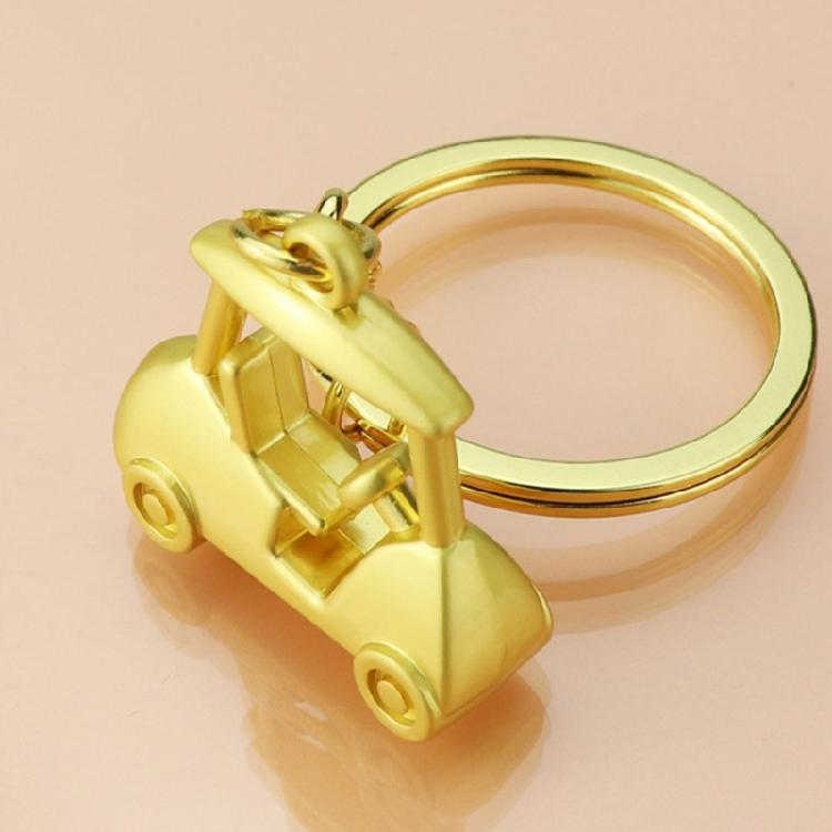 Realistic 3D Golf Cart Keychain Keyring Holder for Sports Fans Trendsetters Men and Women Adding Personality To Your Key