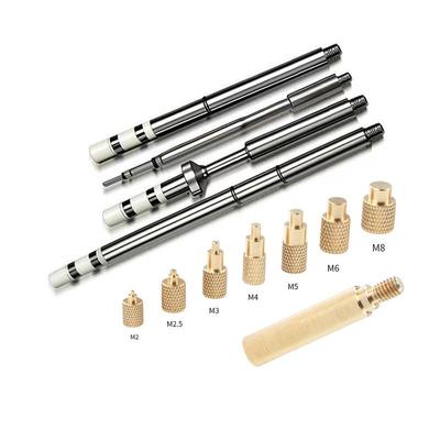 3D Hot Melt Nut Crimping Head with T12 Heating Core for Threaded Rod Soldering and Embedded Nuts