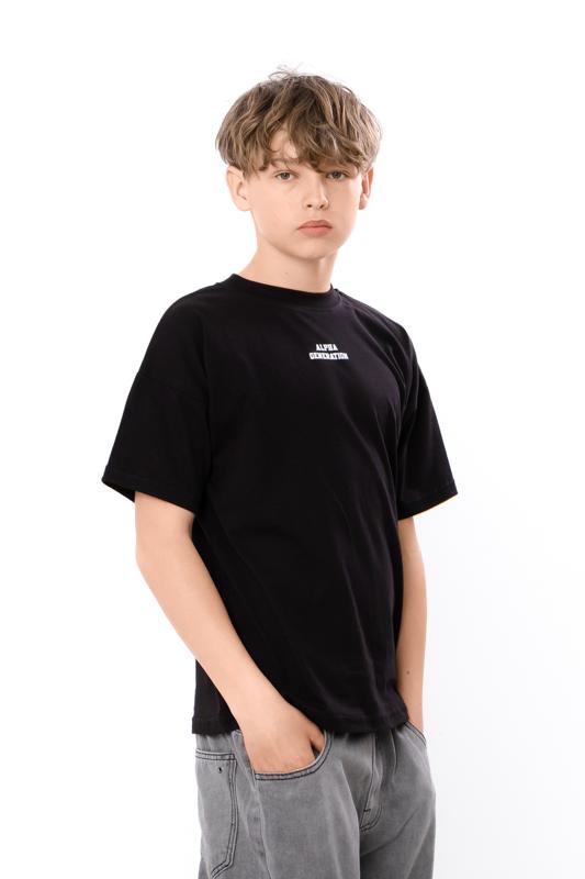 Boy's T-Shirt with Graphic Prints Summer 6414-001-33-1-2 HC