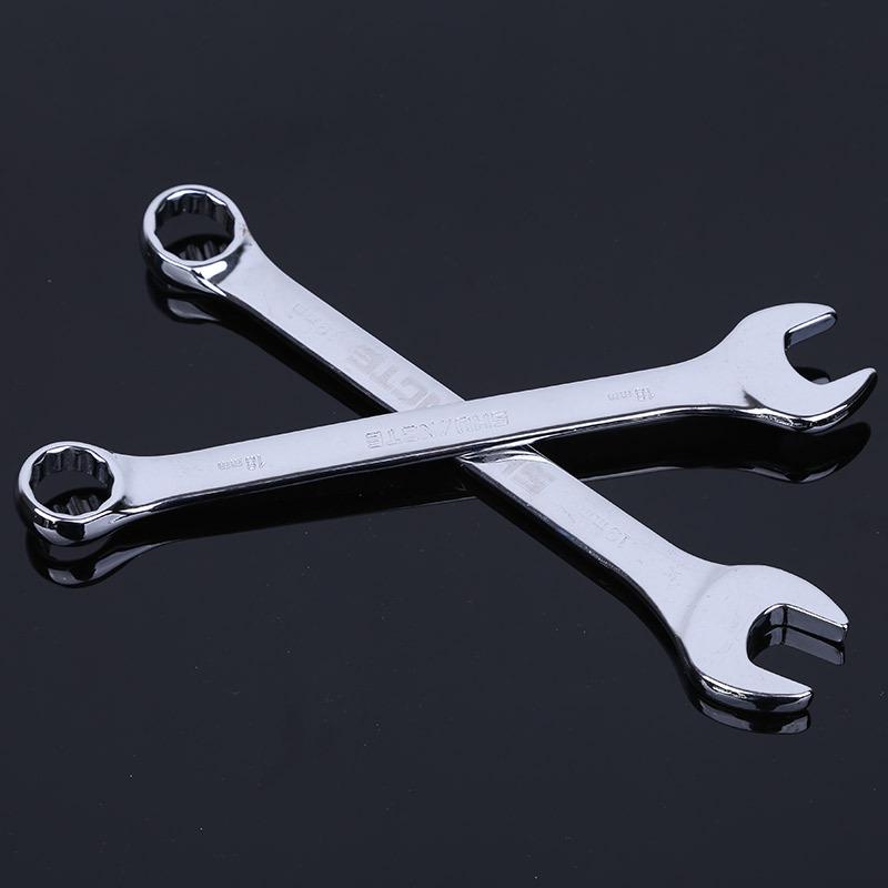 Dual-Purpose Wrench Set: 8, 10, 14-Piece Double-Ended Open-End Combination Wrenches