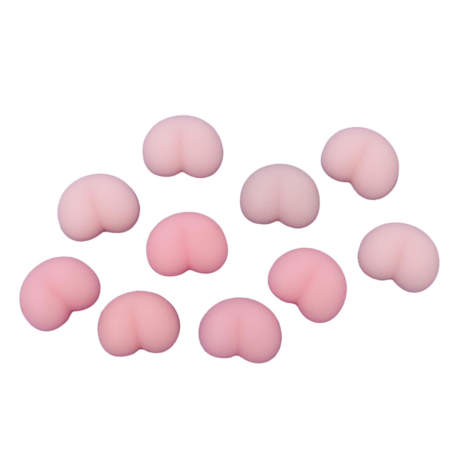 

MY mama Marshmallow Squeeze 3D Sticker Paws and Buttocks Glow-in-the-Dark 10 Pieces Notebook Stationery Hobby Handicraft Supplies Buttocks Mix