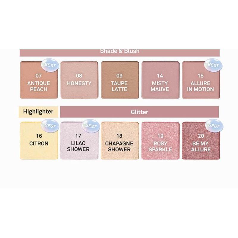 hince - Single Eyeshadow - 20 Colors