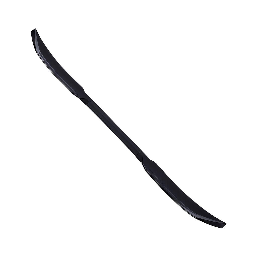 Auto Heckspoiler 115cm 3-teiliges Design Glänzend Schwarz Heckfenster Oberseite Dachspoiler Flügel