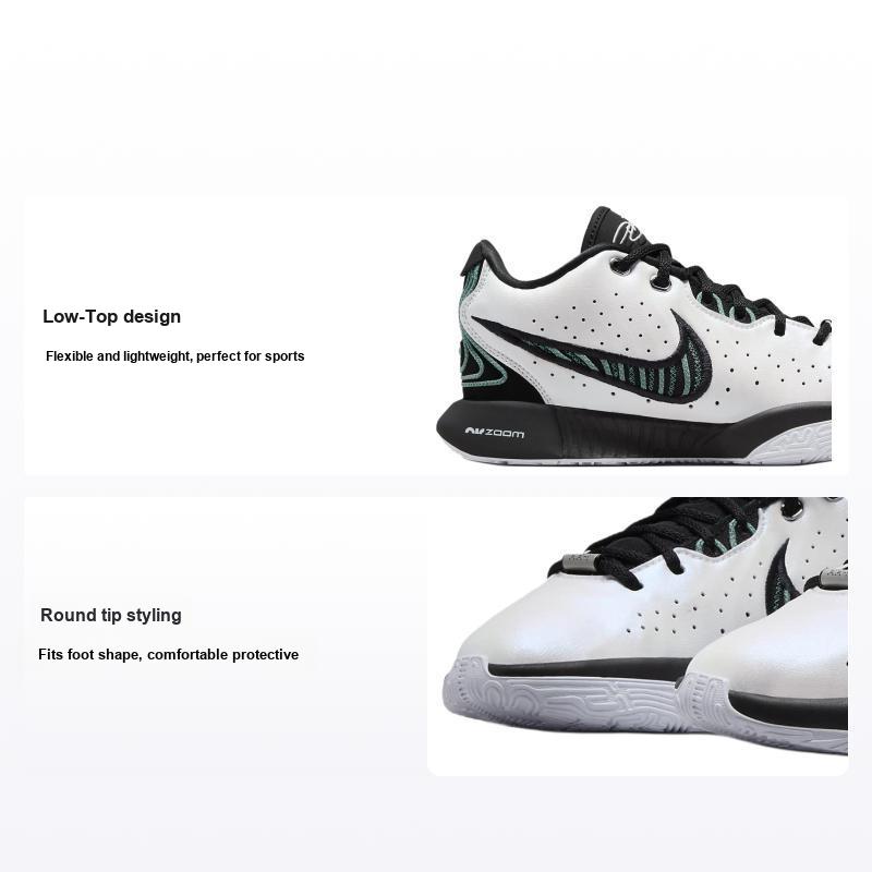 Кроссовки Nike LeBron 21 GS Conchiolin для детей Белый Bicoastal Photon-Dust FZ7189-100 40