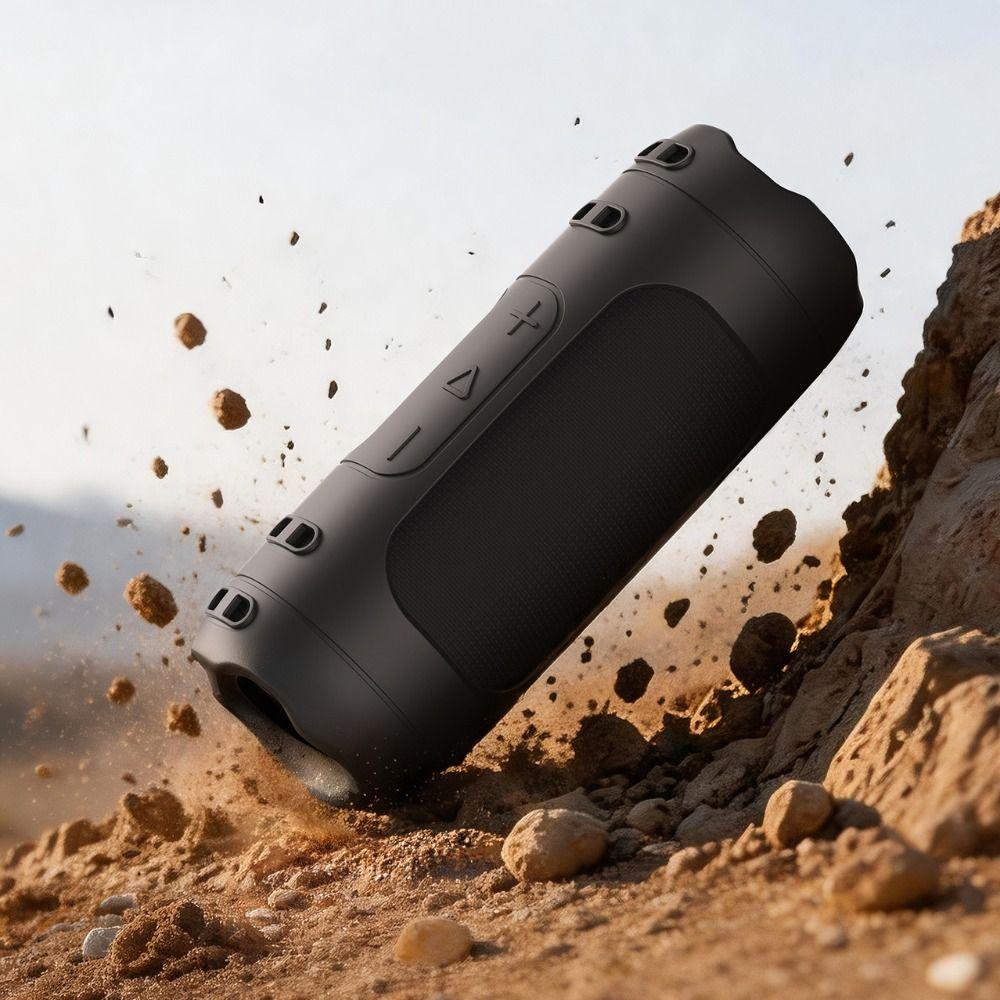 Anti-Scratch Bluetooth Speaker Cover Precise Cutouts Portable Speaker Sleeve for JBL Flip 7 Travel
