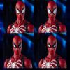 Spider-Man Upgraded Suit PS4 Game Articulated Action Figure Collectible Model
