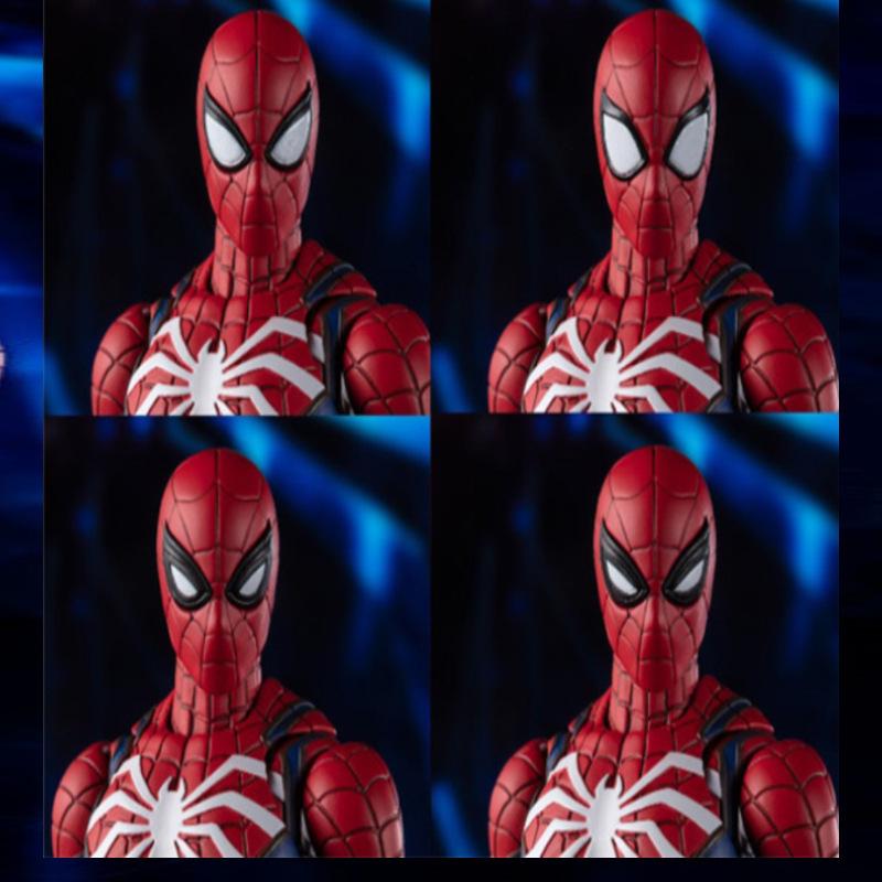 Spider-Man Upgraded Suit PS4 Game Articulated Action Figure Collectible Model