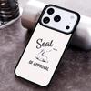 Funny Seal of Approval Phone Case for iPhone 17 16 15 Pro Max Air 14 13 12 11 Plus Shockproof Cover