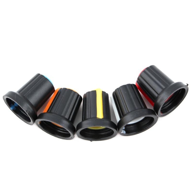 30 STÜCK/Los WH148 Potentiometerknopfkappe(Kupferkern)  15X17mm 6mm Wellenloch AG2 Netzteil Schalterkappen 5 Werte*6 STÜCK=30 STÜCK