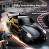 New Four-wheel Drive 1:24 RC Drift Car with LED Light 2.4G Radio 20KM/h High Speed Remote Control Racing Cars Vehicle Model Toy Gift for Boy Girl Kid