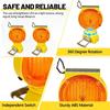 Solar Power Solar Industrial Warning Lights Energy Saving Light Controlled LED Strobe Construction Light Waterproof