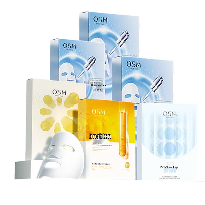 

OSM Pearl Hyaluronic Acid Hydrating Sheet Mask Set