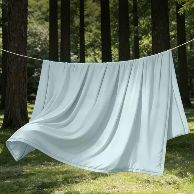 Mercury Home Textiles Camellia Lyocell Стильный шелковый стеганый одеяло 150cm x 200cm